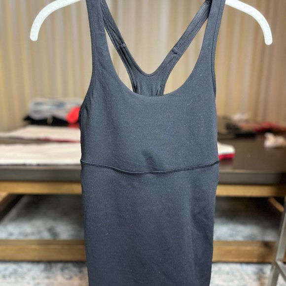 LULULEMON - Black Sleeveless tee - Picture 1 of 2